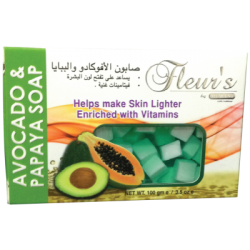 Fleur's Avacado & Papaya Soap